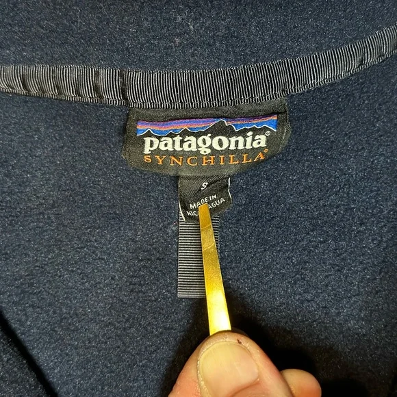 PRE-OWNED/LIKE NEW 2021 MENS PATAGONIA SYNCHILLA SNAP-T PULLOVER MENS MEDIUM - Picture 7 of 12
